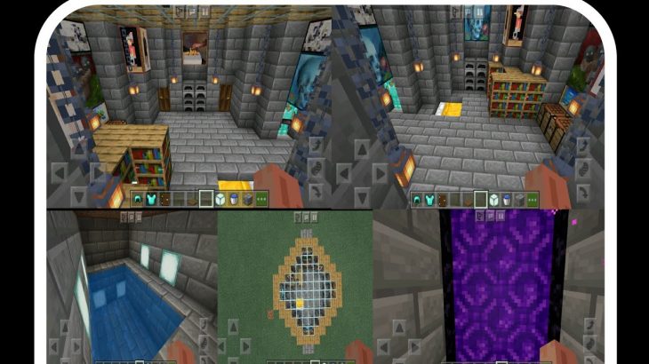 How to make underground House in very easy ways. best for survival mod. minečraft