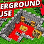 Minecraft Timelapse: Underground House #Shorts