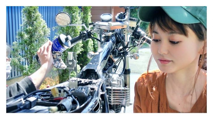 結婚したらバイク趣味は諦めなければいけないのか？SR磨き職人、作業映像。
