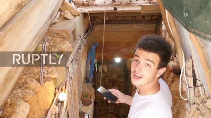 Spain: Teen digs underground “cave house” in backyard following argument with his mother
