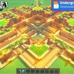 underground house in minecraft |Underground House Map in Mcpe| in Hindi | 2021