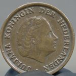 ネーデルランドの1セントコイン磨いてみた juliana koningin der nederlanden 1cent