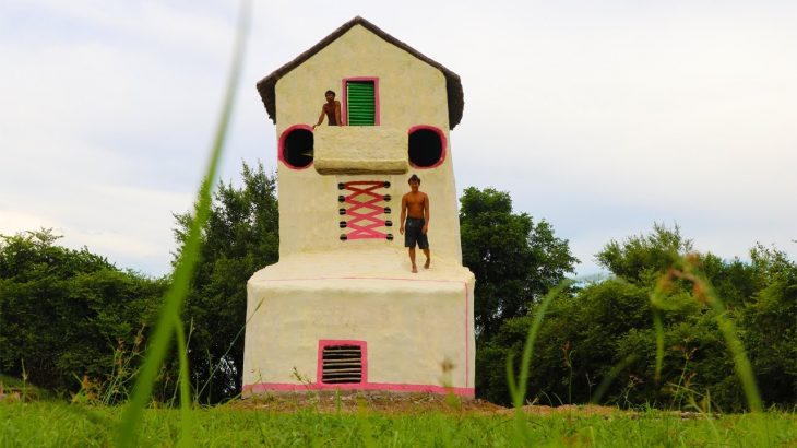 Build Mud Boots House On Underground Room (part 2)