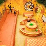 Build Underground House The Golf Game With Large Bed And Modern Underground Swimming Pool