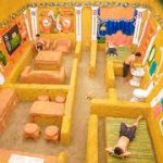 Build Underground House With Modern Furniture