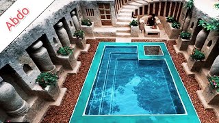 From The Wonders Building A Underground Temple And A Swimming Pool