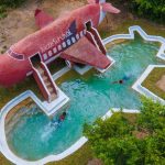 I Build The Most Beautiful Swimming Pool for Jungle Survival Aircraft Villa