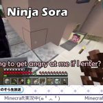 Sora Immediately Runs After Seeing There Is Lava In Flare’s Underground House 【Hololive Eng Sub】