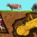 भूमिगत सुनहरा ट्रैक्टर मरम्मत Underground Golden Tractor Restoration Hindi Kahaniya हिंदी कहनिया