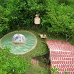 Update Roof and Build Beautiful Amazing  Swimming Pool Around Mountain Near My Underground House