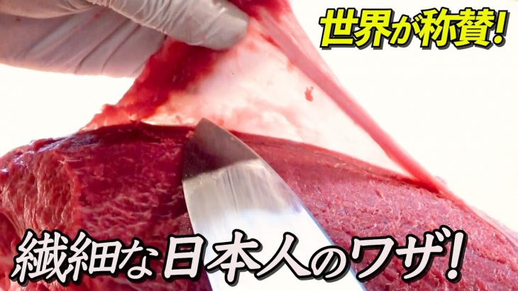 【肉磨き】神回！海外で称賛される日本人の技！カメノコ編