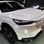 2021新型ホンダヴェゼル/6AA-RV5/プラチナホワイトパール磨き&セラミックトリプルコートプラス1（４層）施工/スピード関西