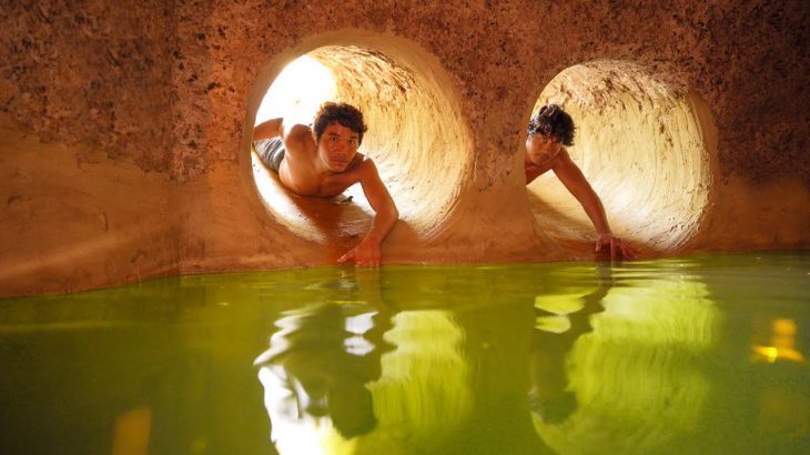 Build Beautiful Temple Underground House And WaterSlide Tunnel Swimming Pools