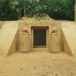 Building Cave Platinum Underground Waterslide To Swimming Pool With Underground Private Living Room