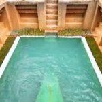 || Built Beautiful Underground Temple Tunnel and Water Slide Pool ||