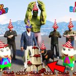 GTA 5 : CELEBRATING FRANKLIN’S Birthday in GTA 5 With Shinchan & Pinchan ! (GTA 5 mods)