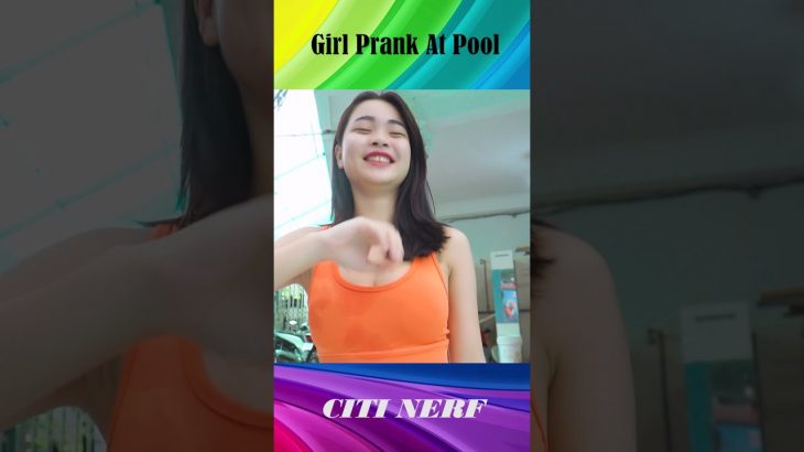 Girl Star selfie at the swimming pool