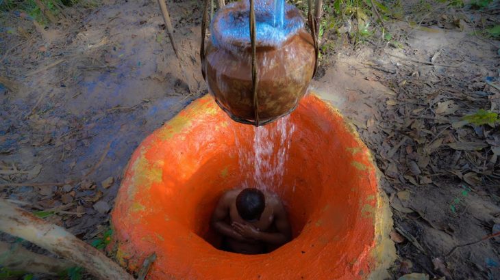 How To Build Secret Temple Underground House And Temple Swimming Pools