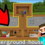 I made a underground house|minecraft#2