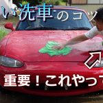 水洗い洗車のコツとやり方を詳しく解説。新車を洗車機に入れて良いか。洗車傷の原因についてもお伝えします。KIMOの充電式ブロアのレビューあり
