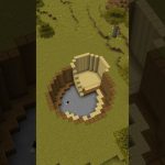 Minecraft underground house #Shorts