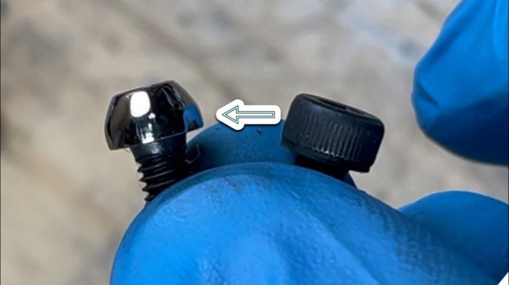 キャップボルト鏡面磨き　NO.2  砲弾型