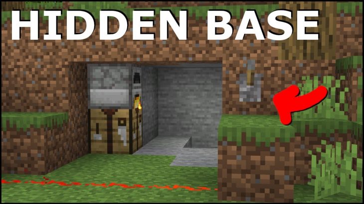 Secret Base in Minecraft! [easy]
