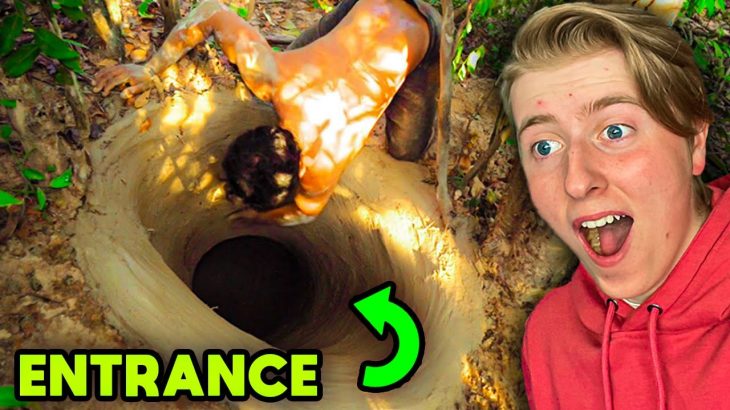 They Built An INSANE Secret Underground Pool!