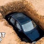 कार को जिंदा ही दफना दिया | Will car survive underground?| car Buried alive