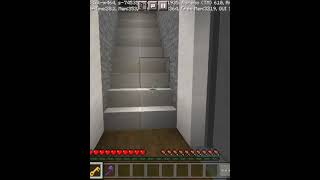 l made a beautiful under ground house #Minecraft # underground house