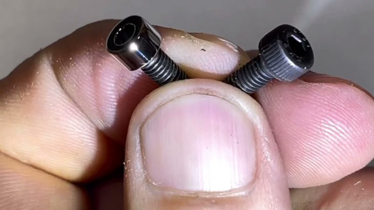 キャップボルト　磨き　鏡面　仕上げ