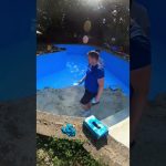 1980’s pool being finished