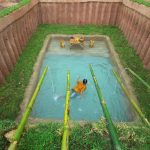 Build Most Beautiful Underground House and Underground Swimming Pool