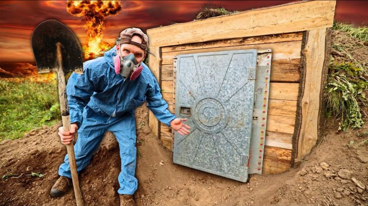 Building Emergency Fallout Underground Overnight Bomb Shelter (in 12 hrs) – Armageddon Prepping