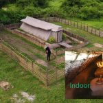 Girl Build Underground House And Fish Pond With Vegetable Garden Around Underground House [Full]