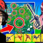 I Found ALL Mythic Weapons in ONE Game! (Fortnite Season 8)