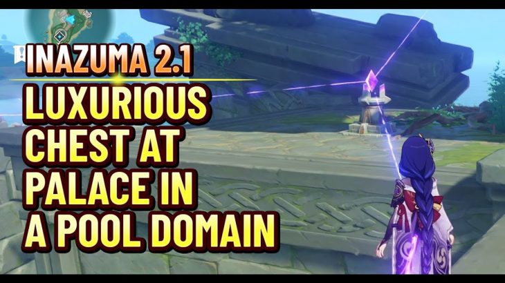 Luxurious Chest and Electroculus at Palace In A Pool Domain | Suigetsu Pool Relay Stone Puzzle