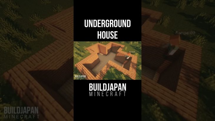Minecraft TIMELAPSE Underground House (Para Supervivencia) #shorts #minecraft