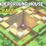 Minecraft house tutorial #9 | How to build underground starter Survival house in minecraft