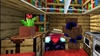 Minecraft underground house how to build a survival house tutorial #2