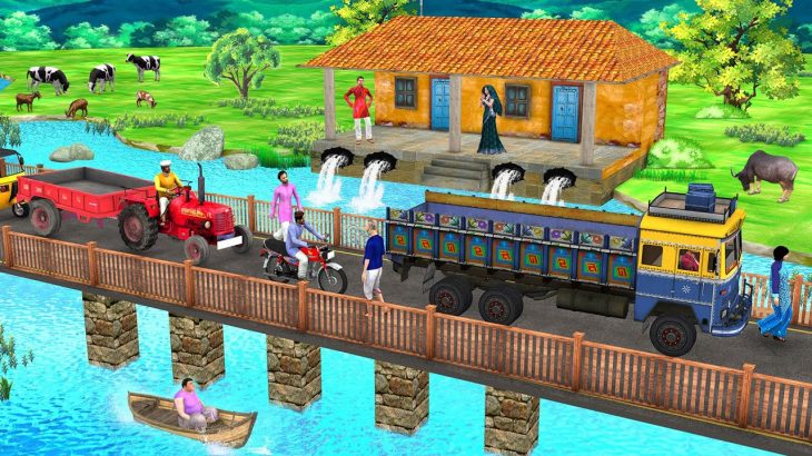 छोटा घर पुल Mini House Bridge Comedy Video हिंदी कहानिया Hindi Kahaniya Stories