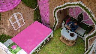 My Build The Most Beautiful Underground House