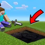 Noob Making Underground House in MINECRAFT, But it’s Jail