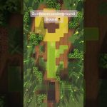 Sunflower underground house #shorts#minecraft #minecraftbuilding