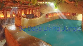 The most secret templetunnel underground house and water slide to tunnel swimming pool