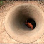 107 Days Building The Most Amazing Underground Water Slide Temple House