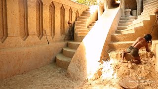 90 Days Built Under Ground Swimming Pool And Temple