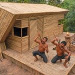 Build Bamboo Craft Villa House And Swimming Pools Part I