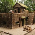 Build Technologically Modern Forest Houses with Garden and Swimming Pool HD