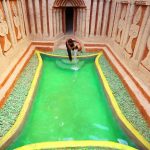 Build The Most Modern Swimming Pool Underground Temple House
